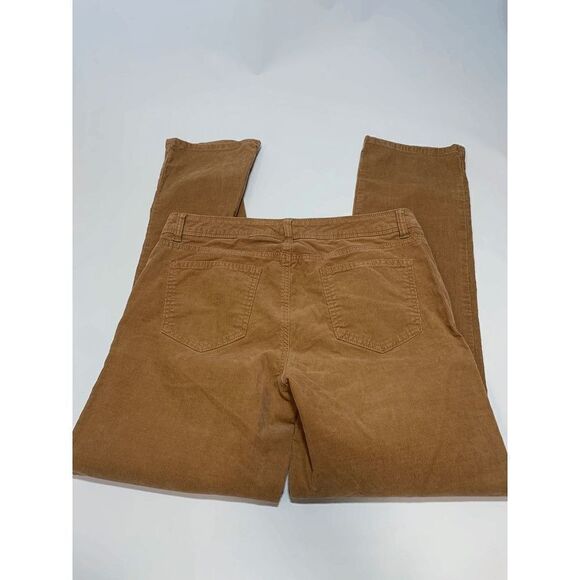 Tommy Hilfiger Women's Corduroy Skinny Cotton Stretch Pants Brown Size 10 - Picture 5 of 6